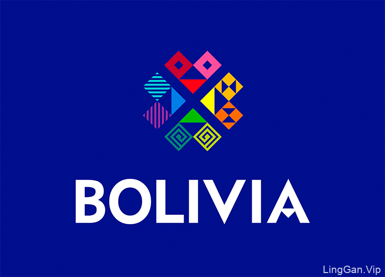 玻利维亚多姿多彩的国家品牌LOGO及视觉形象