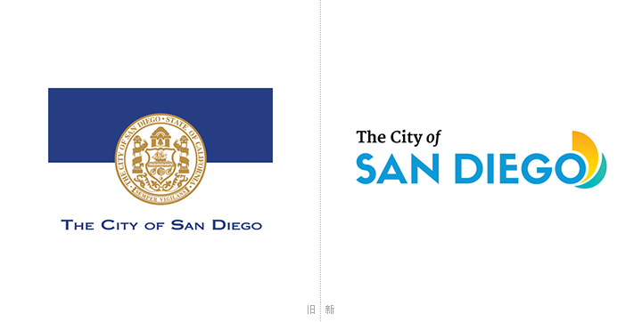 圣地牙哥(San Diego)推出全新城市形象LOGO