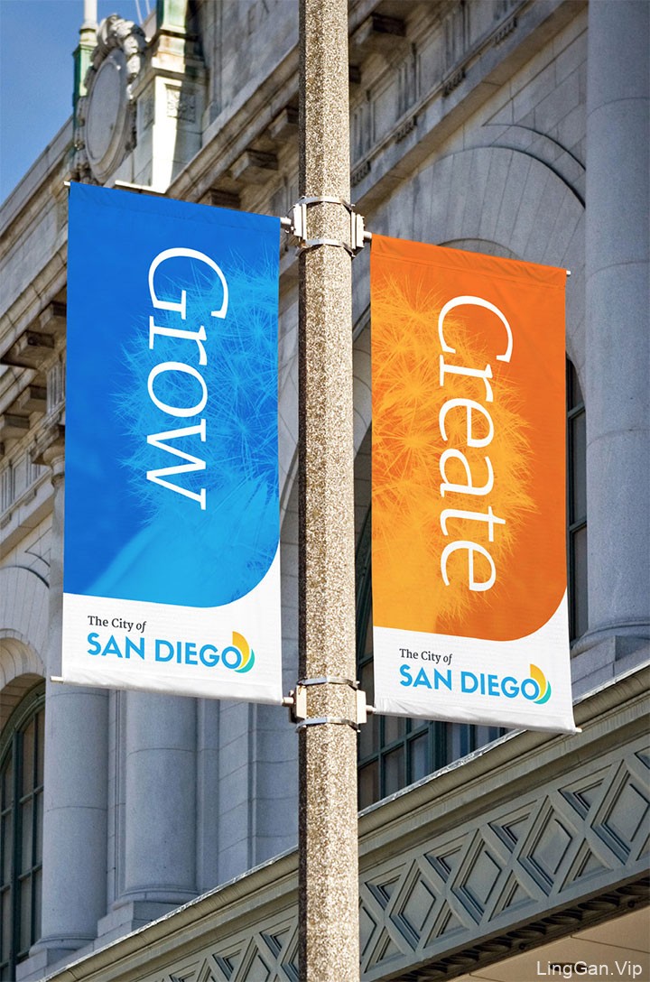 圣地牙哥(San Diego)推出全新城市形象LOGO