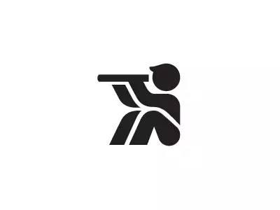 【LOGO精选】一组国外设计师简约正负形Logo作品