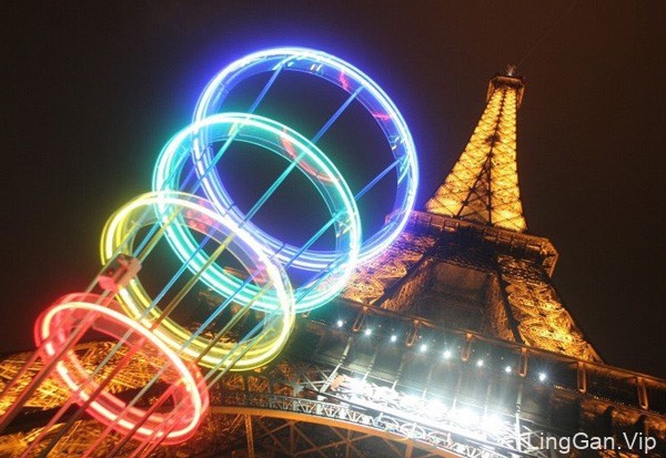 法国巴黎正式公布申办2024年奥运会LOGO