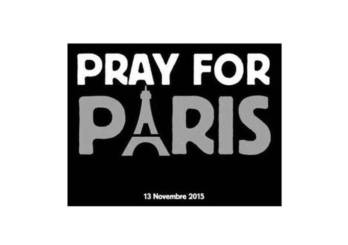 谴责巴黎恐袭！这个Logo图标，瞬间风行社交网络