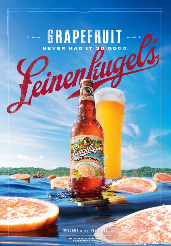 国外Leinenkugel''s啤酒系列平面广告设计鉴赏