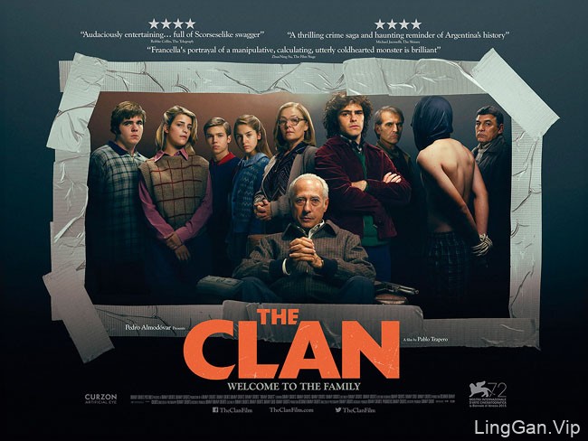 电影《The Clan》剧情海报设计10P