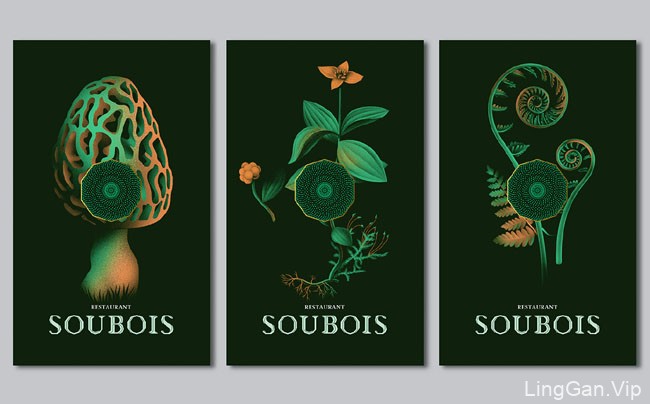加拿大Soubois酒馆视觉海报设计
