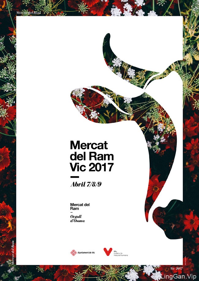 国外Mercat del Ram年度会议唯美海报设计