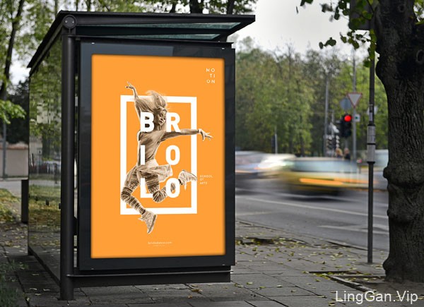 国外Briolo舞蹈艺术学院系列海报设计