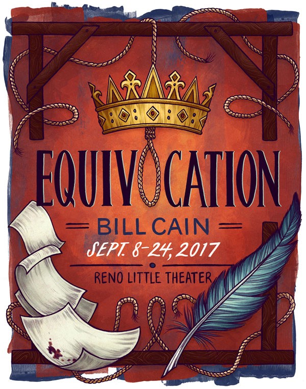 Reno Little Theater社区剧院新赛季海报设计