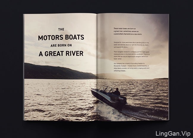 国外Realcraft摩托艇制造商画册设计作品