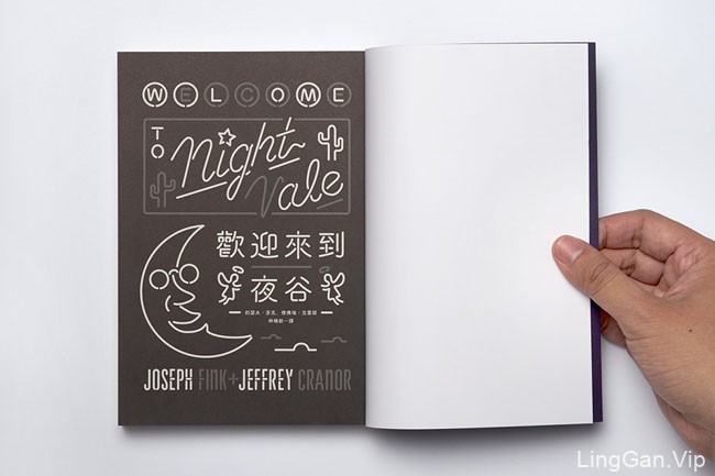 《欢迎来到夜谷》书籍封面设计作品