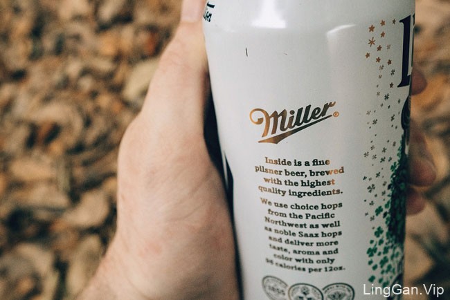 国外Miller Lite啤酒圣帕特里克节限量版包装设计