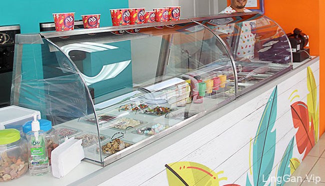 国外活泼多彩的REY CACAQ冰淇淋品牌形象设计作品