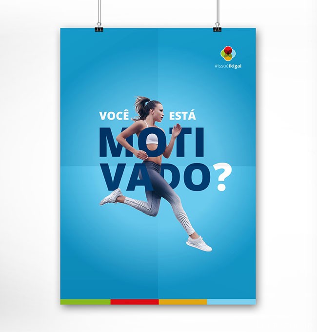 巴西设计师Jade Nadaf运动主题简约海报设计
