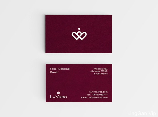 国外LA VIRDO网上零售商店品牌形象vi设计