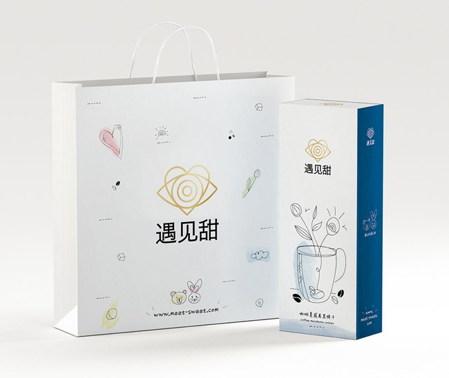 遇见甜中国手工饼干品牌包装设计作品