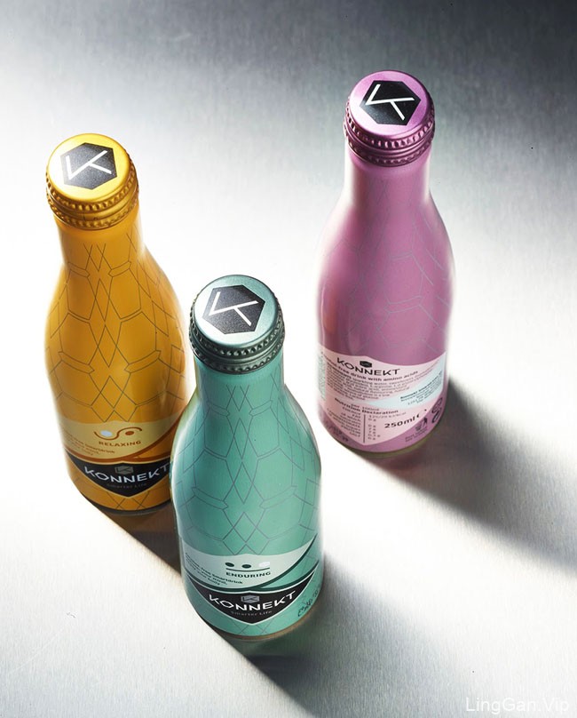 Konnekt饮料全新包装设计作品