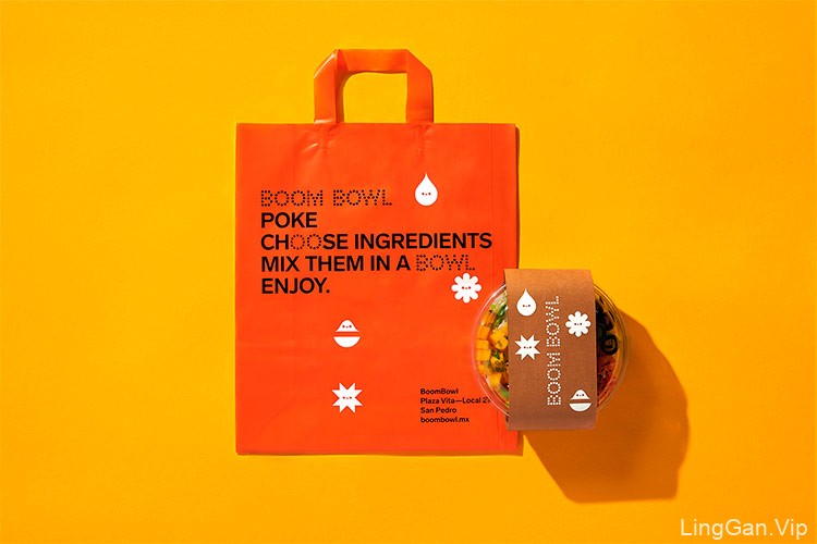 Boom Bowl外卖餐厅品牌形象设计