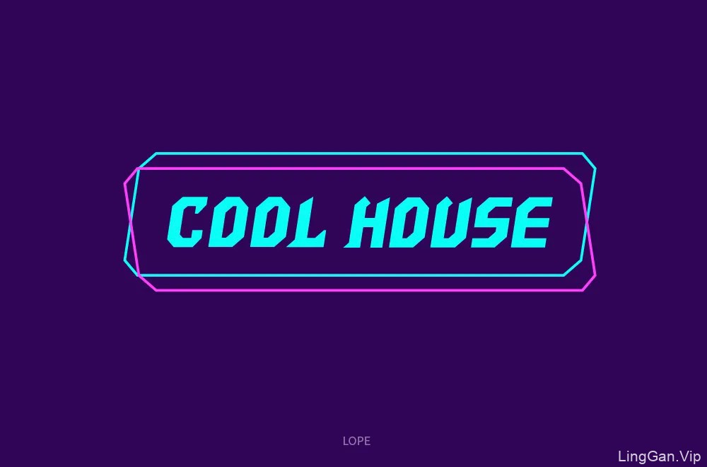 个性酷炫！36款cool house字体设计