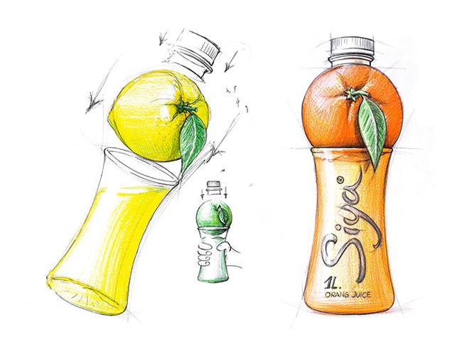 国外Siya果汁系列创意包装设计（二）