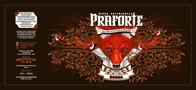 国外Praforte啤酒系列经典包装设计欣赏