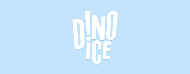 国外Dino Ice恐龙冰棒雪糕创意包装设计