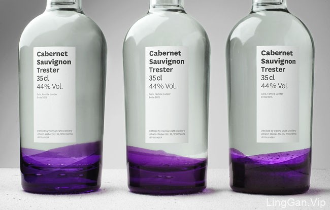 国外Edelbrand Cabernet系列创意酒外包装