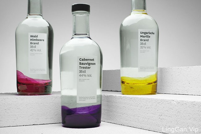 国外Edelbrand Cabernet系列创意酒外包装