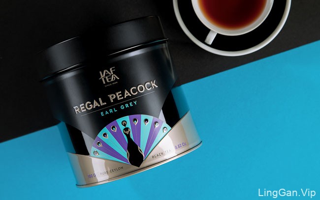 国外美观的JAF TEA茶包装设计鉴赏
