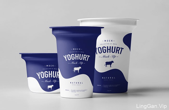 英国yogurt86设计工作室酸奶包装模版设计分享