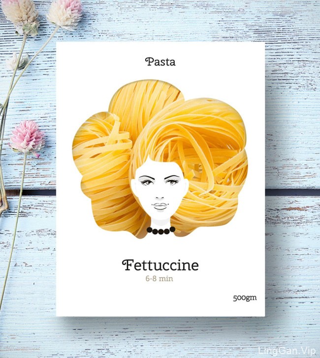 国外Pasta意大利面食创意外包装设计