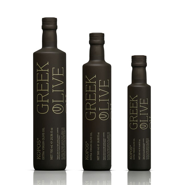 希腊非常高大尚时尚的Kopos橄榄油外包装设计鉴赏