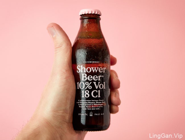 国外包装设计-Shower Beer啤酒包装