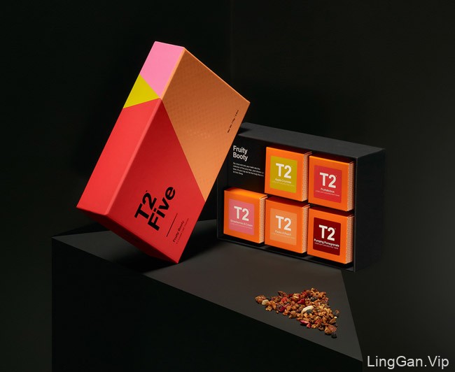国外精美的T2Tea系列茶包装设计分享
