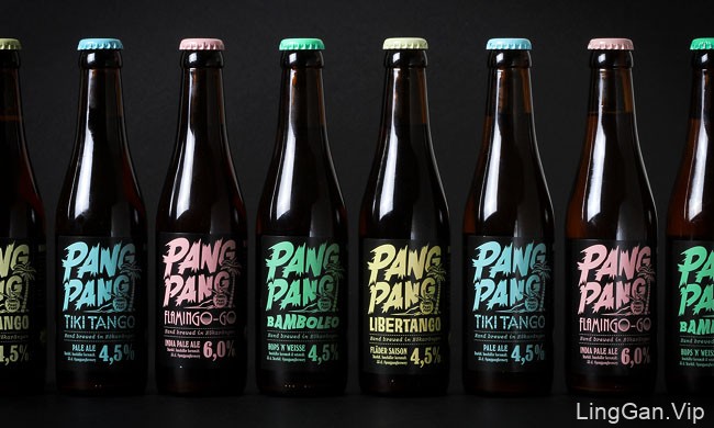 国外包装设计之PangPang啤酒标签设计分享