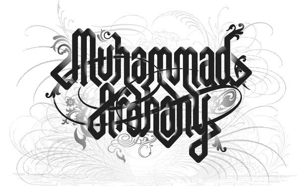 国外字体设计之BobbyHaiqalsyah时尚字体设计欣赏