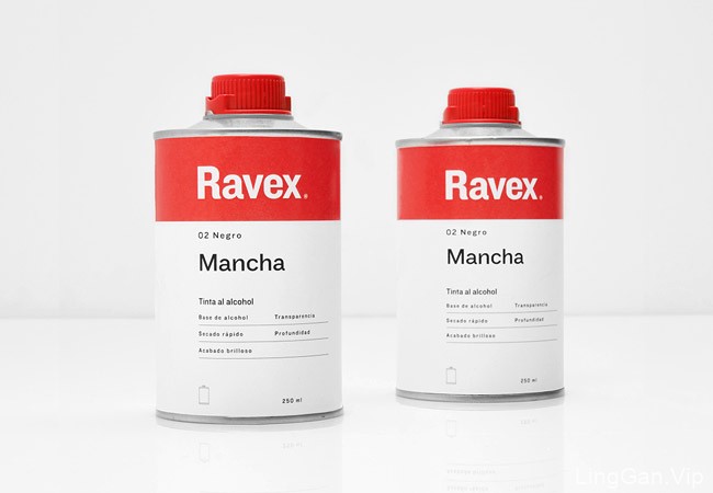 国外Ravex工业涂料与油漆品牌VI形象设计（二）