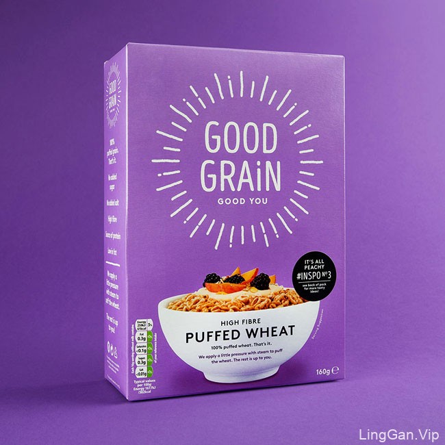 国外Good Grain健康谷物早餐包装设计