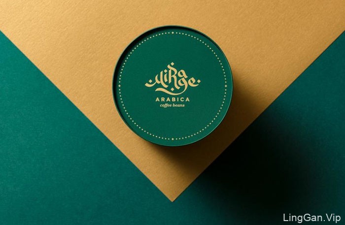 国外Mirage Arabica咖啡豆包装设计