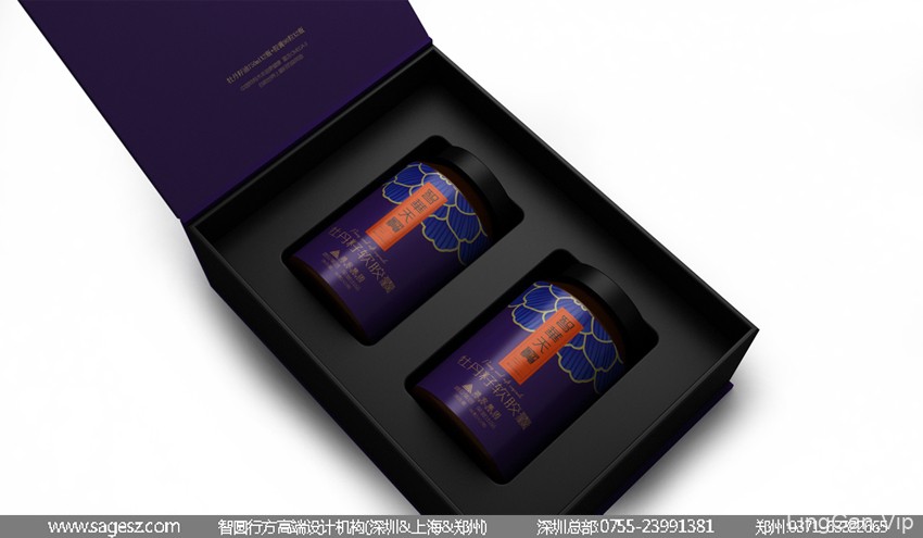 牡丹籽油礼盒包装设计 粮油品牌包装设计 食用油礼盒包装设计