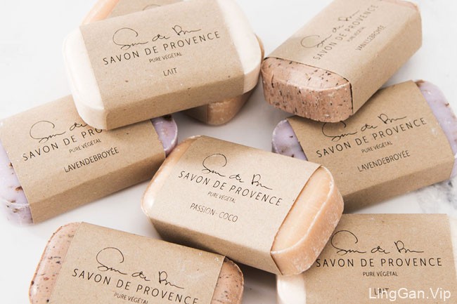 一款国外精美的Savon香皂包装设计作品