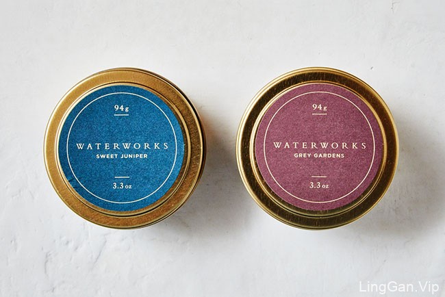 国外精美的Waterworks产品包装设计作品