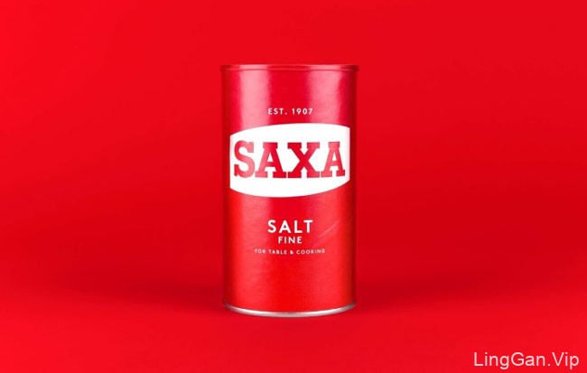 国外SAXA食用盐系列包装设计作品