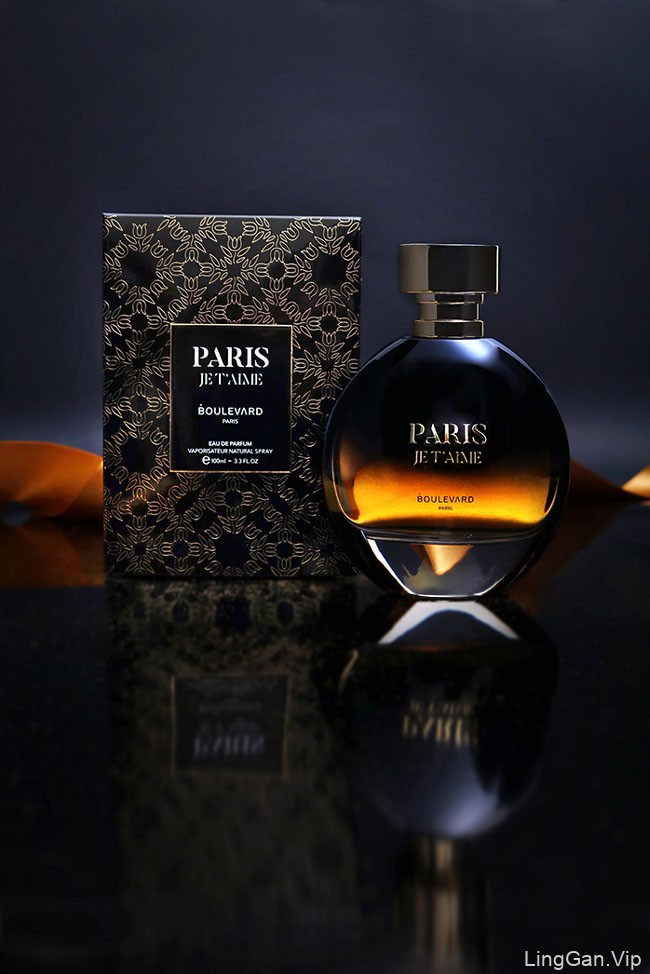 国外精美的Boulevard Paris香水包装设计展示