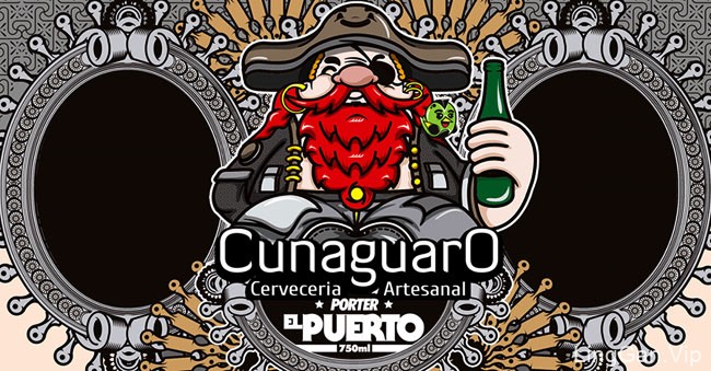 国外靓丽的Cunaguaro啤酒包装设计欣赏