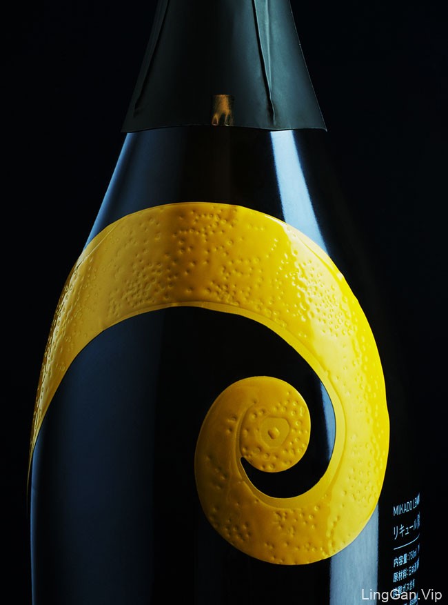 国外SPARKLING柠檬清酒创意包装设计