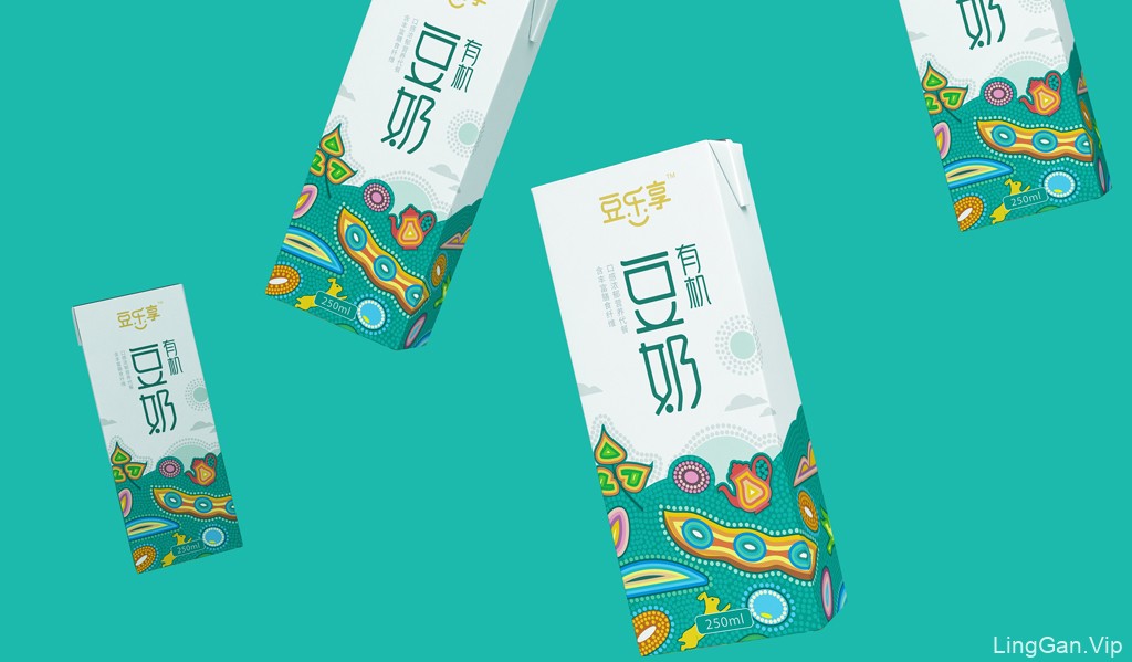 有机豆奶包装设计 豆奶饮品包装设计 营养品饮品包装设计