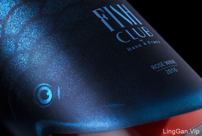 Fish Club Wine葡萄酒创意包装设计