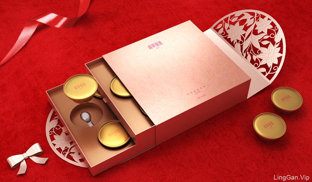 婚庆燕窝包装设计 即食燕窝包装设计 燕窝礼品盒包装设计