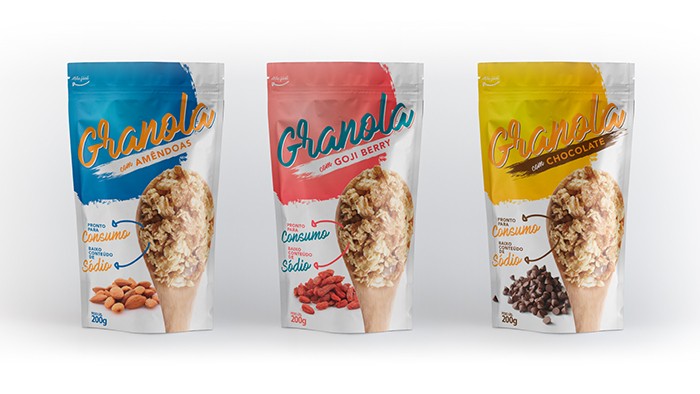 巴西GRANOLA麦片包装设计