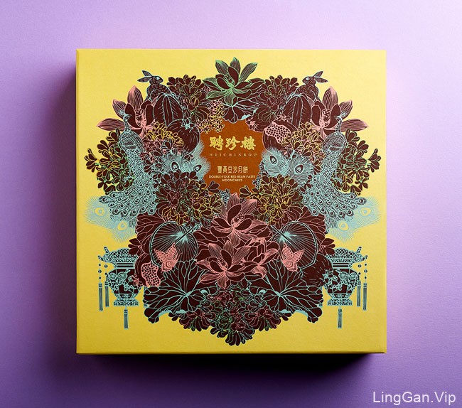 香港聘珍楼中秋节月饼包装设计
